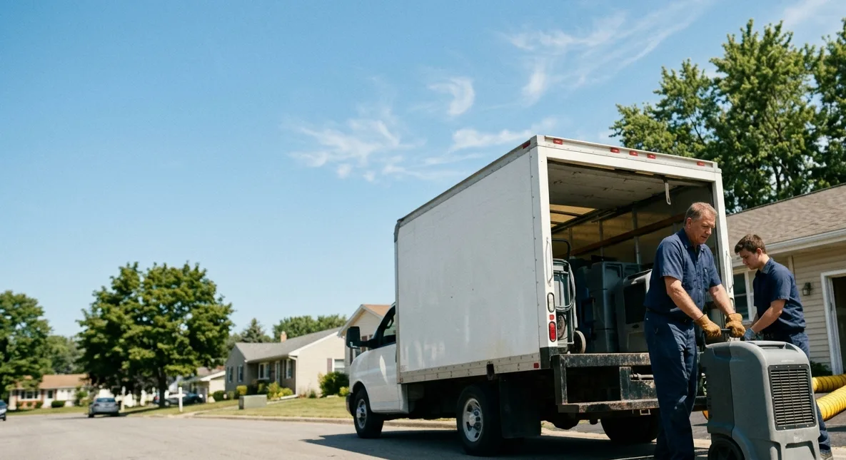 Water Damage Cleanup in Keystone, IN near me